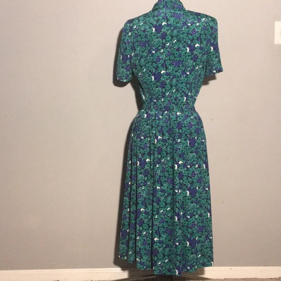 Vintage Leslie Fay Floral Skirt Set - Picture 3 of 7